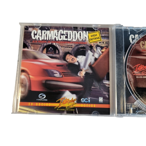 Carmageddon High Octane Vintage PC Game 1998 Tested Working - Picture 5 of 11